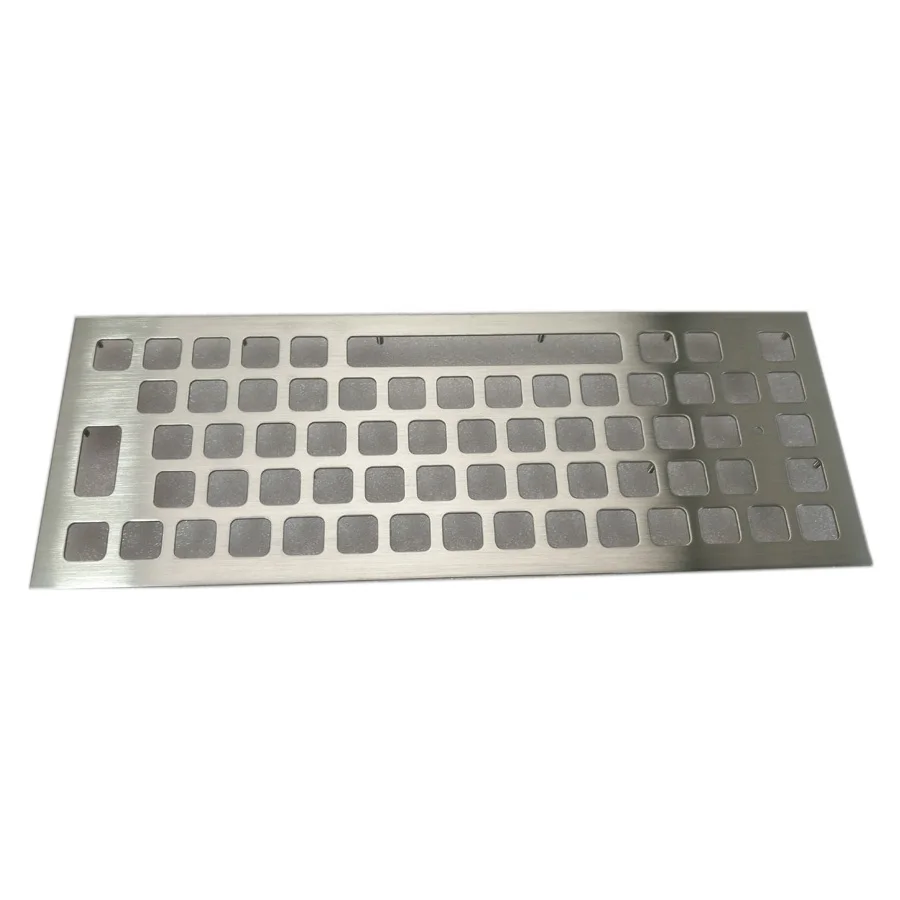 Stainless steel laser cutting Door keyboard panel