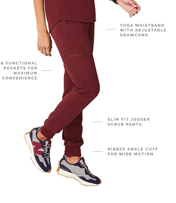 polyester / rayon / spandex fabric for scrubs , figs scrub fabric in stock, color custom order