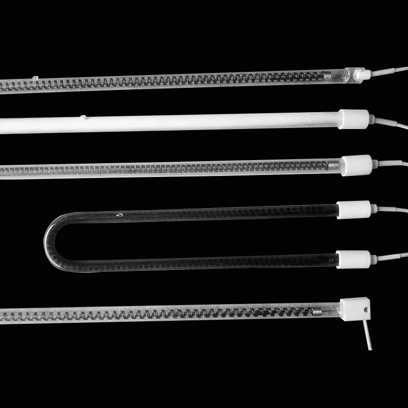 
quartz glass Infrared heating tube&Infrared quartz heating pipe 