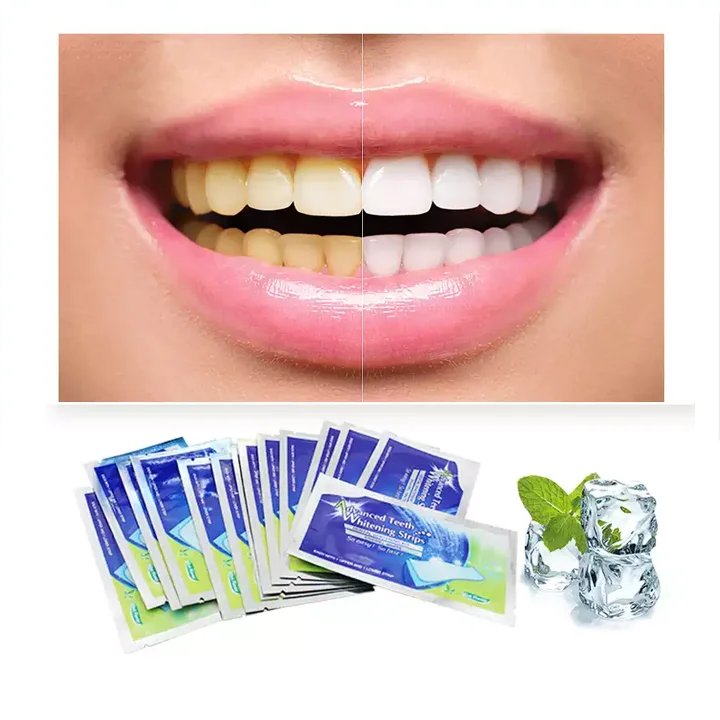 Wholesale High Quality Custom Oem Private Label Dry Organic No Peroxide Free Tooth Teeth Whitening Strips