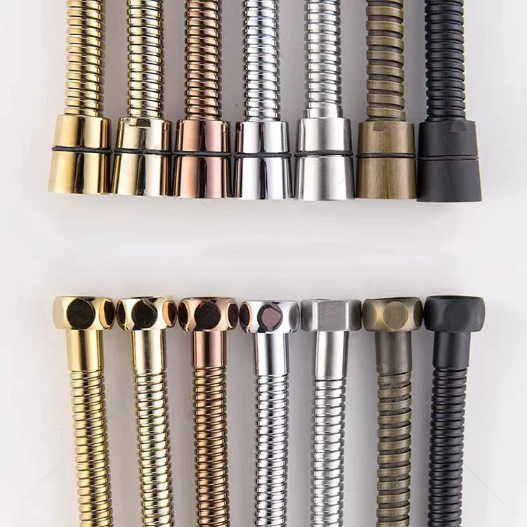 OEM ODM length material tubo flessibile per spruzzatori flexible plumbing hose luxury stainless steel shower hose