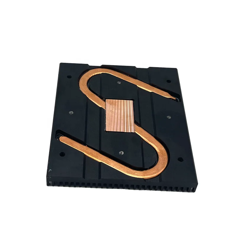 Customized Extrusion Radiator Heat Sink  Large Copper Aluminum Al Extrusion  Heat Sinkswelding machine