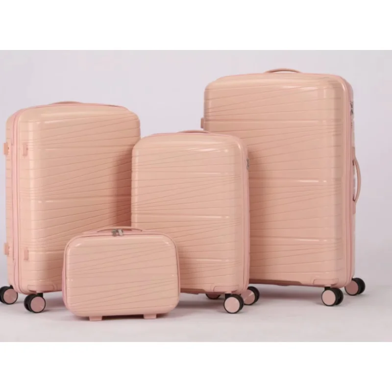 Wholesale PP Luggage Four Piece Set Luggage Travel Bags Luggage Travel Bags Luxury  Fashionable And Waterproof