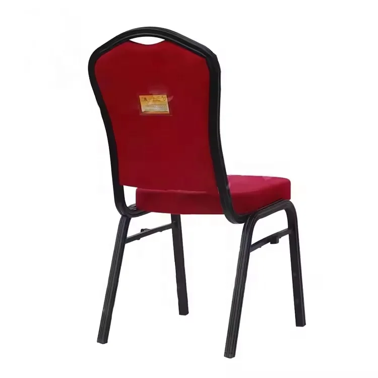 Commercial Conference Hall Chair Stackable Chrome Vip Aluminum Event Hotel Banquet Hospitality Chairs for Events Wedding Party