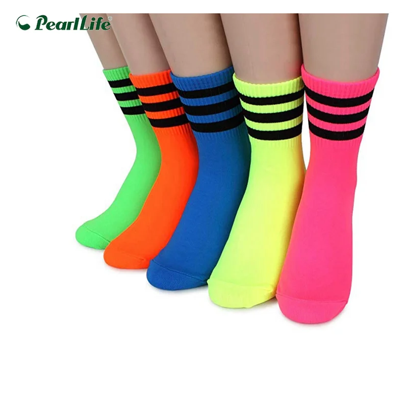 
PL-A 1108 неоновые цветные носки неоновые короткие носки для продажи 