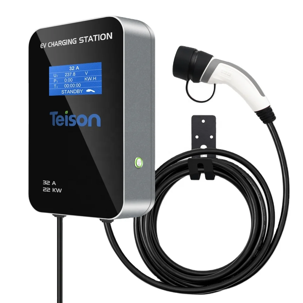 Teison 22kw home wall mounted ev charging station china for ev car