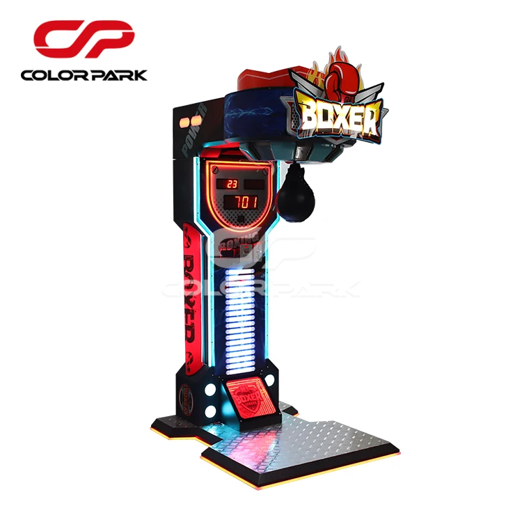 new design amusement park punch and kick arcade machine coin operated games machine boxing boxing machine