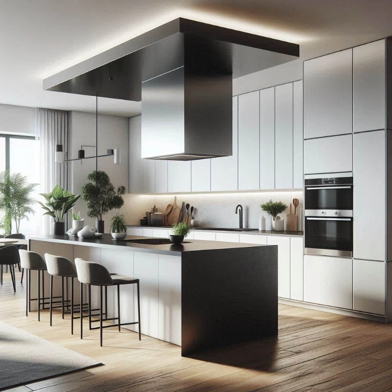 Kitchen Cabinets For Apartment Design Custom Full Kitchen Cabinets Wooden Modern Style Kitchen Modular Cabinets With Island