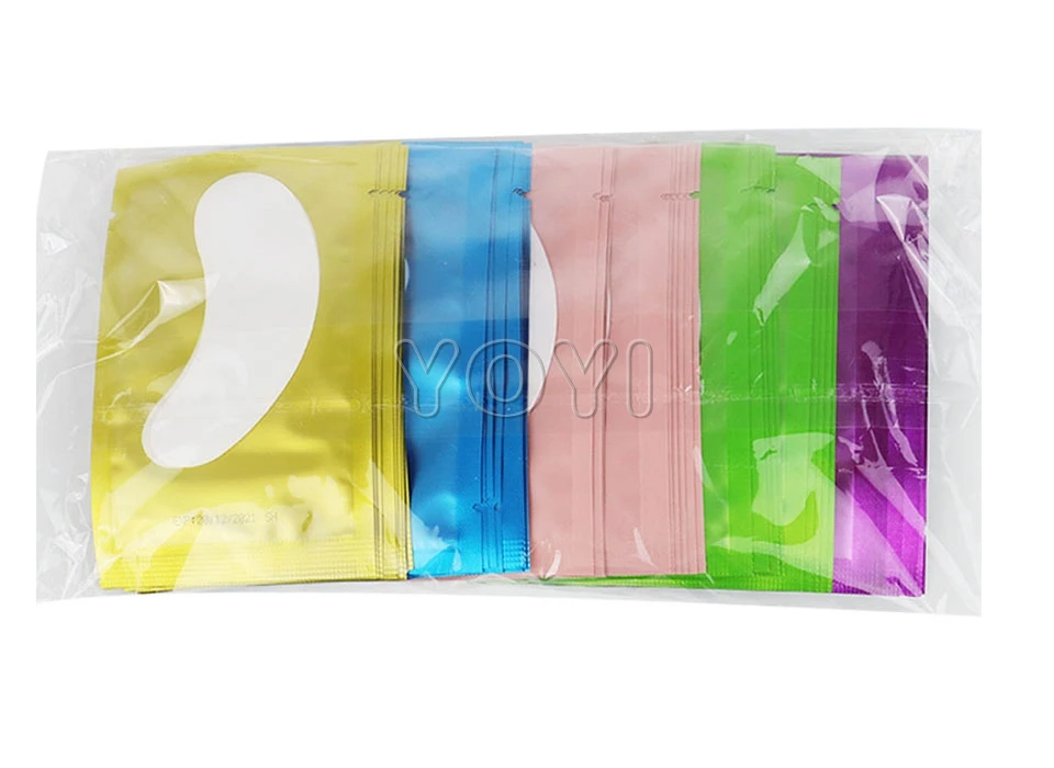 High quality Disposable Eyepad Lint Free Moisturizing Gel Eye Pads Eyepatch Eyelash Extension for Lashes Eyelash Extension