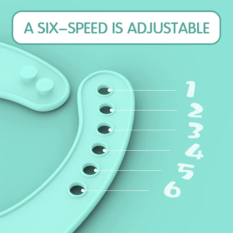 Sublimation Custom Baby Dribble Boy & Girl Feeding Bibs Silicone Safe