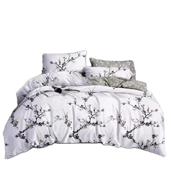 Горячая продажа 3 шт печать 100% полиэстер постельные принадлежности Nantong домашний текстиль