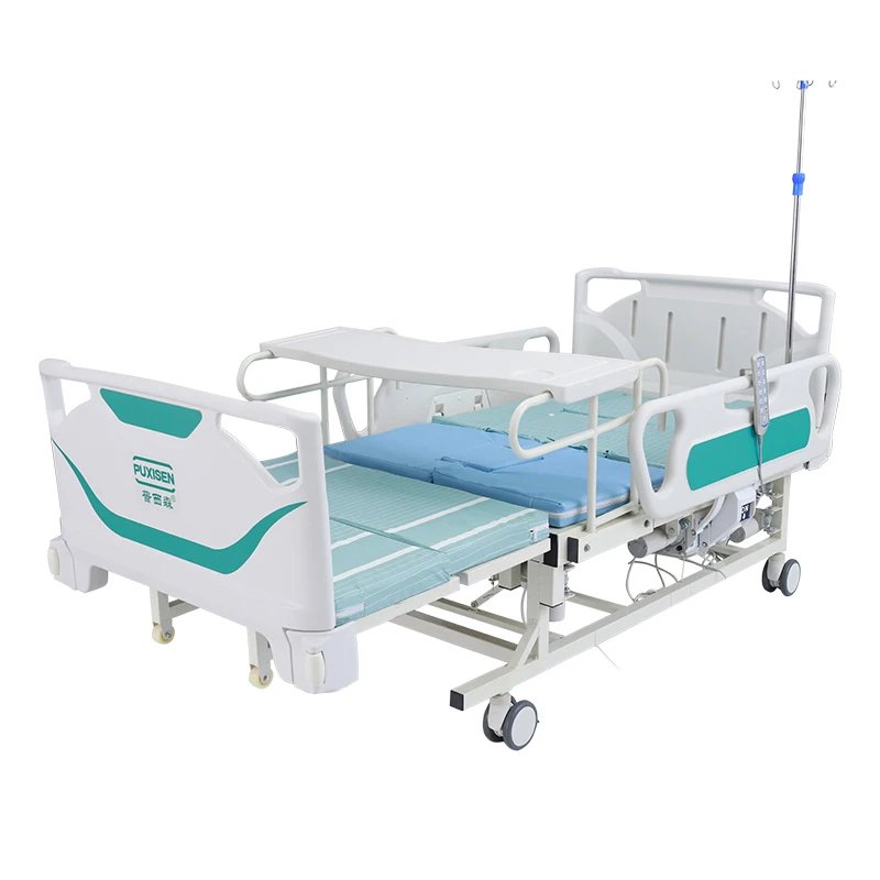 
Manufacturer Direct Sale Bedpan Electric Nursing Bed Flat Hospital Bed 
