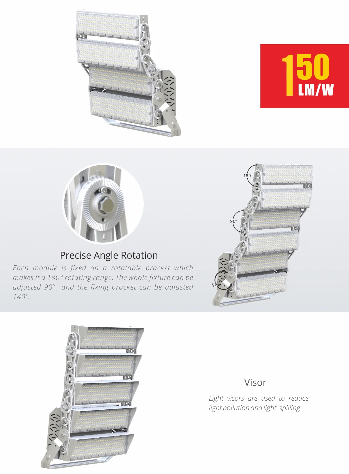 Factory price low price 15M 20M 25M 30M 35M 40M outdoor led street light high mast stadium street lamp lighting