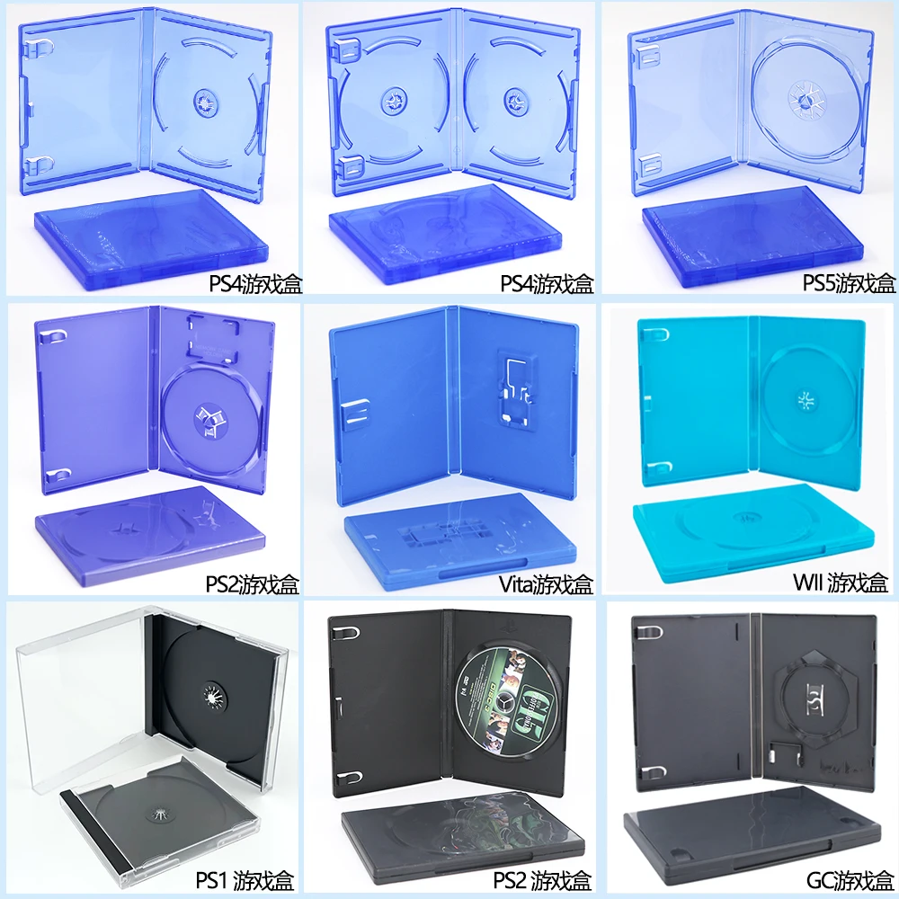 SUNSHING Game Card Storage Protective Case For Nintendo 3DS NDSL NDSI DS Wii PS3 Replacement Game Cases Ps1 Jewel Cases