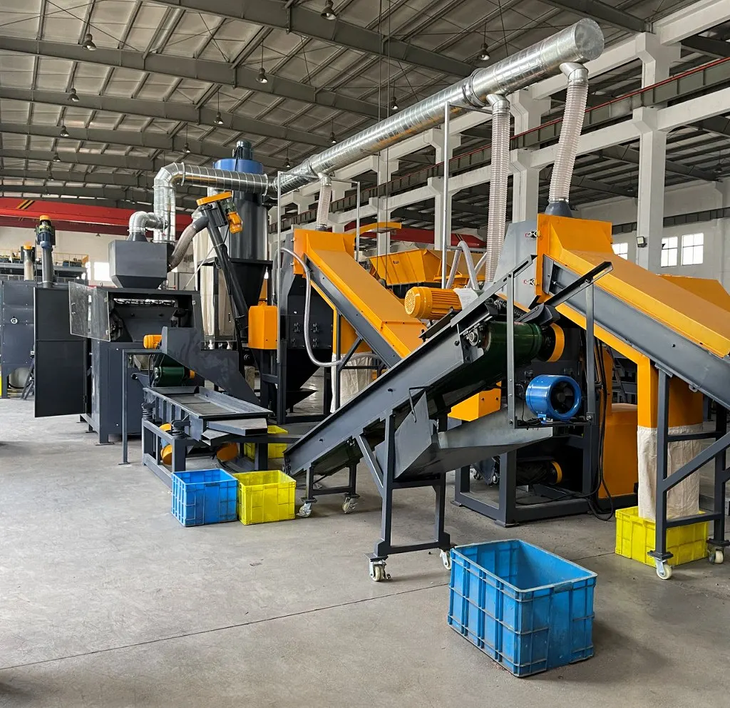 500-1000 kg/h Pure Copper Scrap Cable Wire Granulator Copper Chopper Recycling Machine