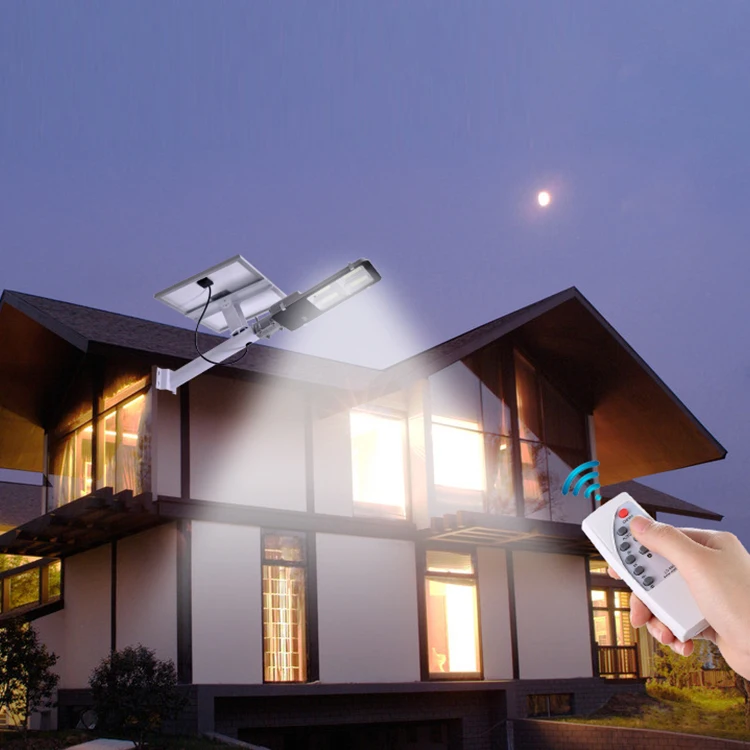 Remote Control Ip65 Waterproof Outdoor Garden Road Lighting Smd 100w 150w 200w 300w Solar Led Street Light