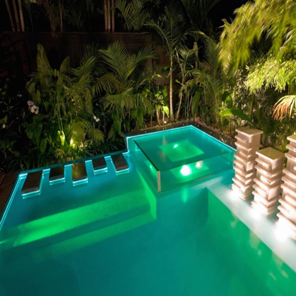 13mm Plastic U Channel Track for Fiber Optic Pool Perimeter Light Using Side Glow Optical Fiber MSOF-3-14*1.0/SK PSOF-10