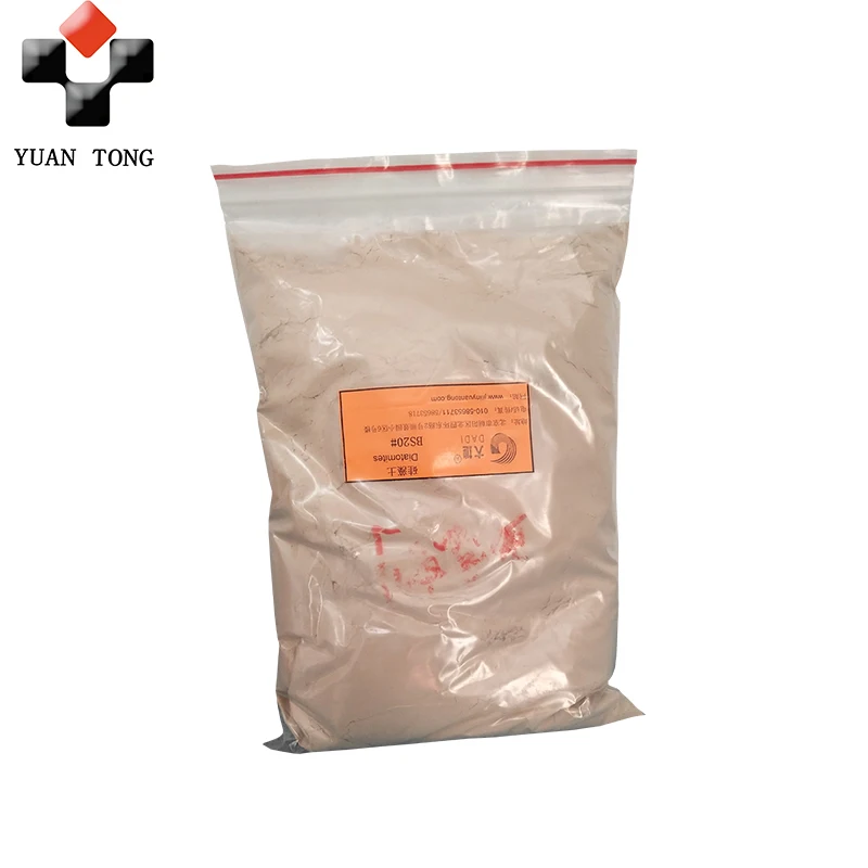 food grade organic diatomaceous diatomite earth filter aid for paper
