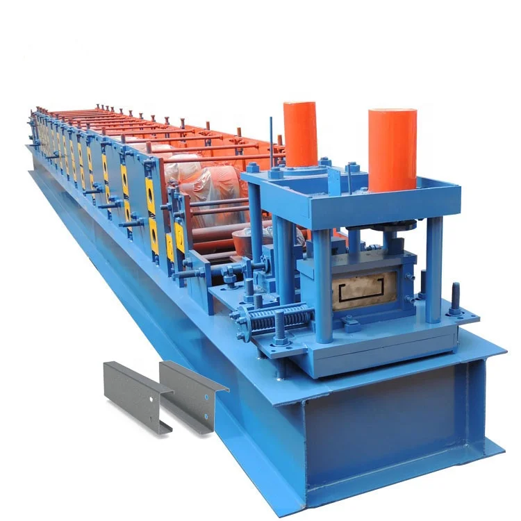  Quality Glavanized C&Z Channel Automatic Changing Size Interchangeable Purline Roll Making Forming