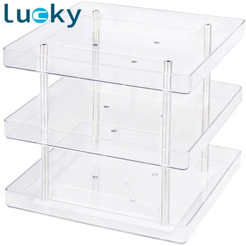 Retail Modern Acrylic Makeup Shelf Counter Cosmetics nail polish display stand for wholesale