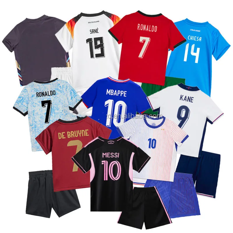 Top quality 2025 2024  Soccer Jersey Thailand Portugal Soccer Team uniforms for Sports Even