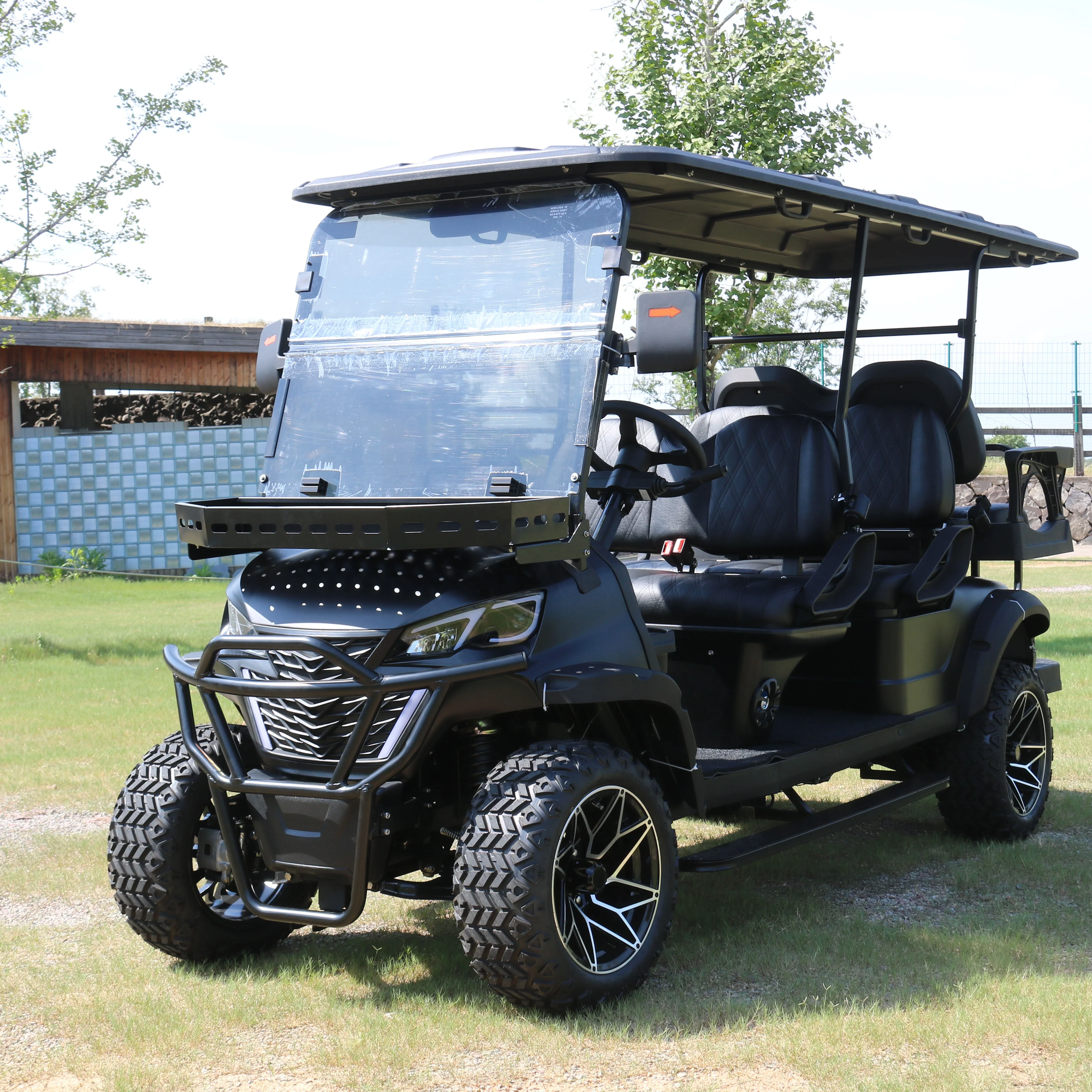 48v Golf Cart Motors Durable Ebike Golf Cart Off-road Golf Cart 6 Seater Electric Lithium