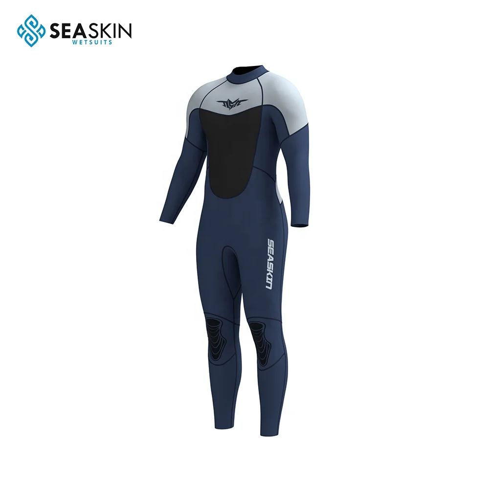 Seaskin 3mm Neoprene New Fashion FullSuit Long Sleeve Diving Wet Suit