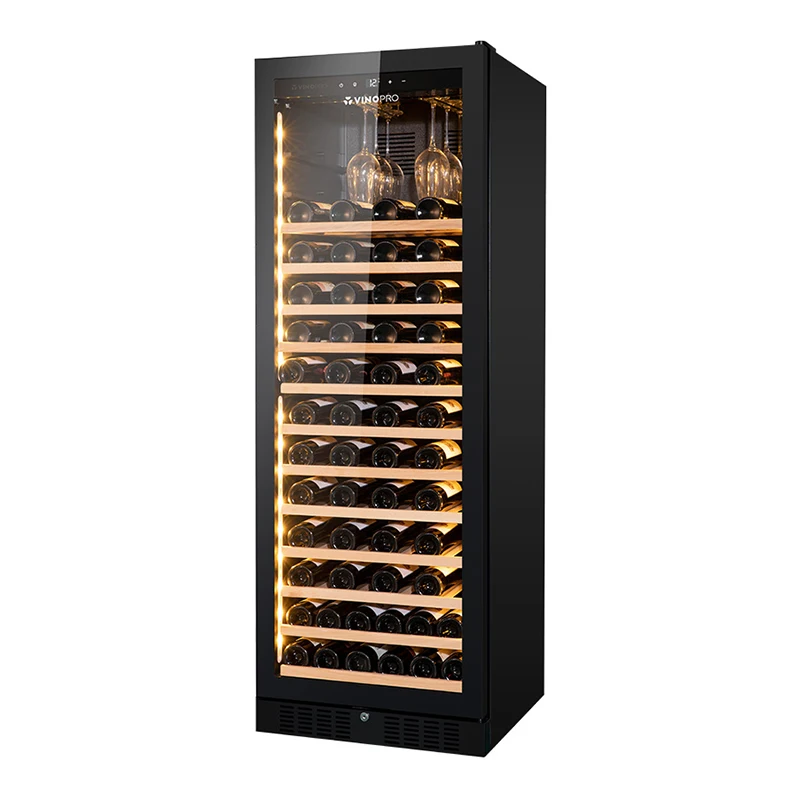 Vinopro пользовательские 108 бутылки 330L красное вино холодильник Двухзонный холодильник встроенный Компрессор Охладитель вина холодильник высокий охладитель вина
