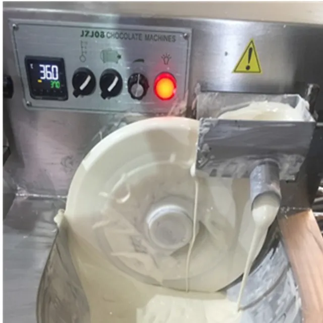 304Stainless Steel 4kg Wholesale Wheel Portable Hot Vevor Chocolate Tempering Machine Mini Easy To Operate