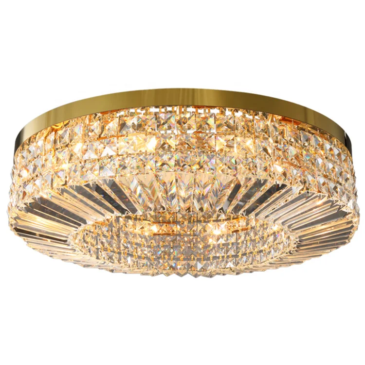 
Lamp Chandelier Good Quality Luxury Designer Modern Cristal Chandeliers Round Crystal Ceiling Lights 