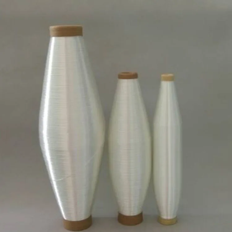 China Factory Supply Twisted Fiberglass 100% spun polyester yarn manufacturer in china