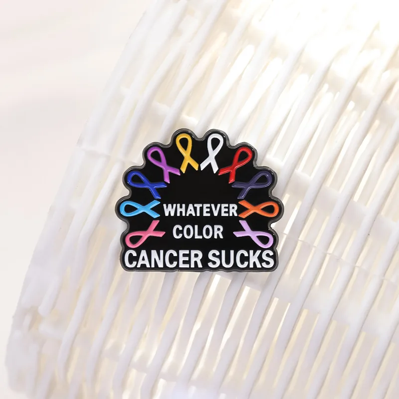 Новая брошь на лацкан для выявления рака молочной железы розовая в виде ленты надежды с надписью английском языке эмалированная