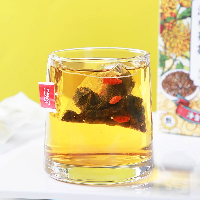 Manufacturers direct sales can lose weight and protect the liver of agarwood chrysanthemum cassia herbal tea