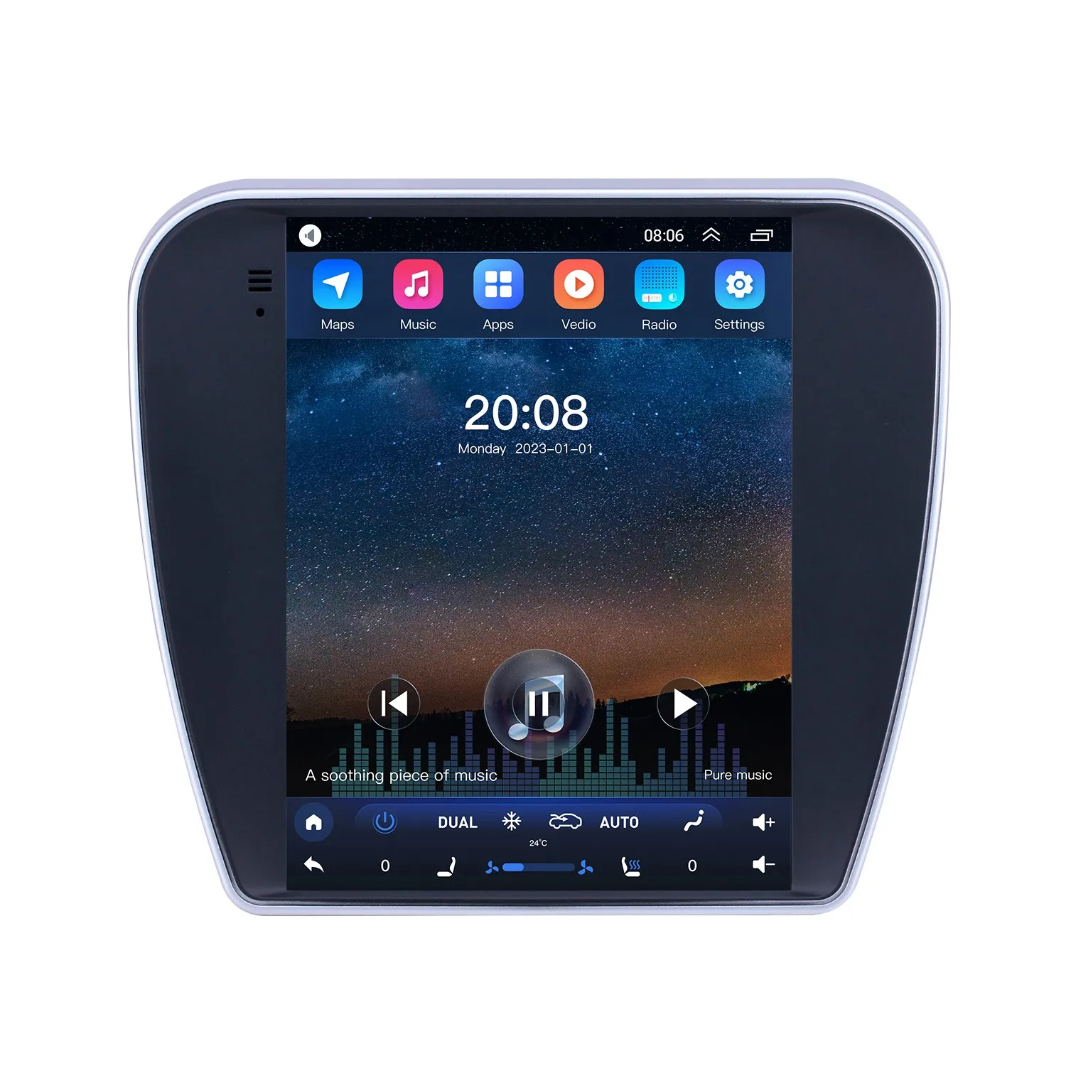 Android 10 9 7 дюймов GPS-навигация Радио для 2017 Chevrolet Equinox с HD сенсорным экраном Bluetooth