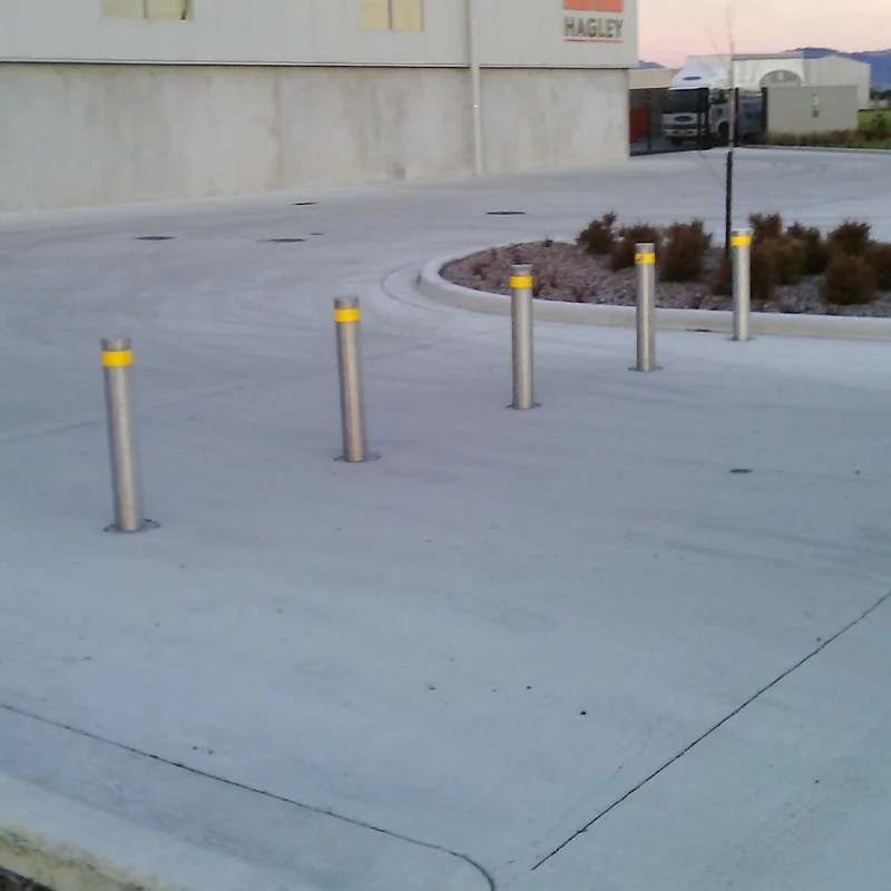 Bollards To Stop Car Theft Manual Telescopic Security Post Parking Driveway Bollard Retractable Bollards