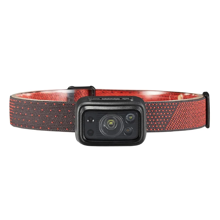 Wholesale 350 Lumen Rechargeable Headlamp Type C Charge Sensor Led Headlight Torch Adjustable Degree Camping Headlamp