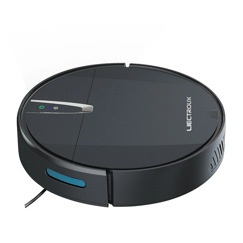  Самый экономичный робот-пылесос Liectroux V3S Pro 3 в 1 Wi-Fi управление через приложение навигация по карте умная память регулируемое