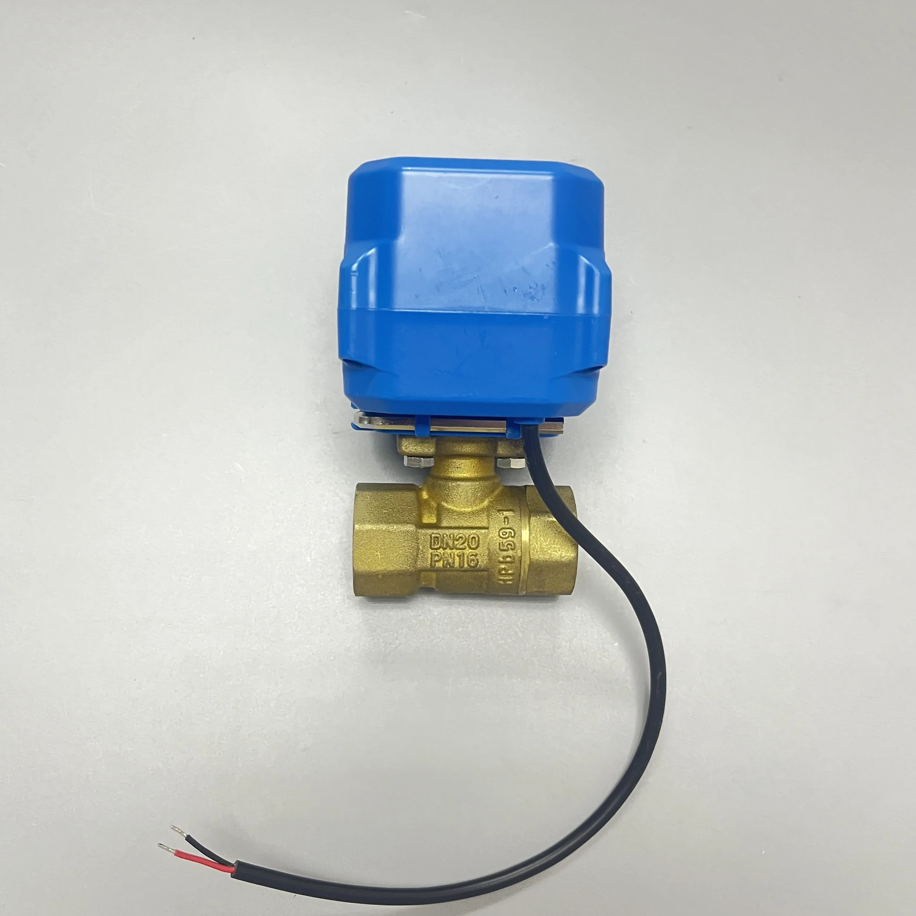 2-Way DN25 Mini Electric Control Valve 1' Brass Ball Water Valve for Smart Water Oil & Gas Customizable OEM