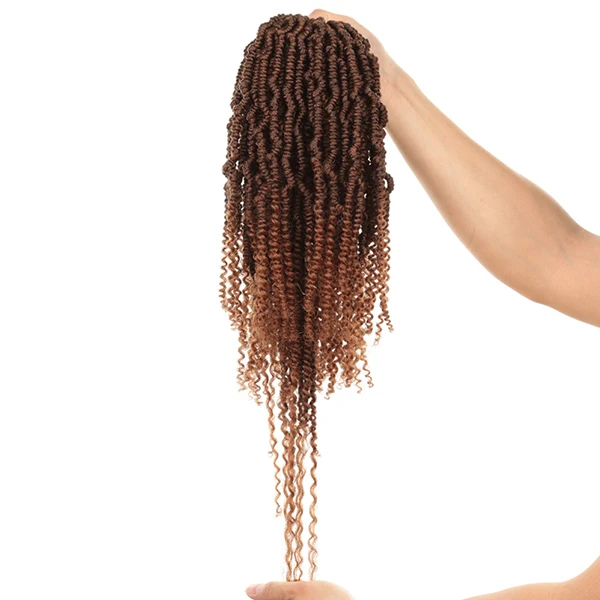 Кудрявые волосы для вязания крючком Dream Ice Freetress, синтетические волосы для вязания крючком, удлинители волос, пушистые твист, 24 пряди, 14 дюймов