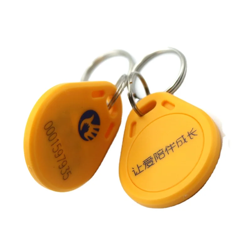 Оптовые Пользовательские Печатные abs em4100 125 кГц mango rfid брелок nfc ключевые теги для контроля доступа