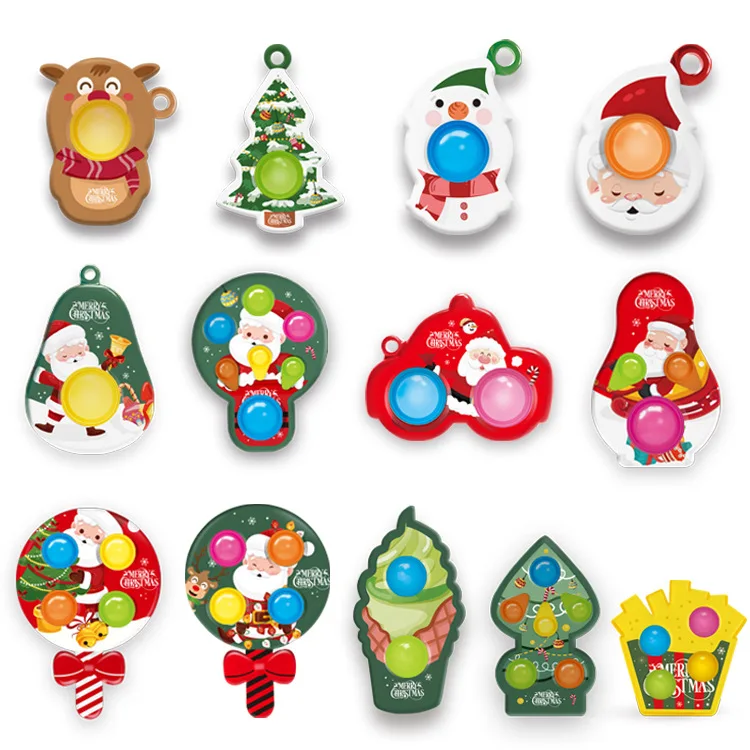 Christmas gift fingertip toy rodent pioneer keychain