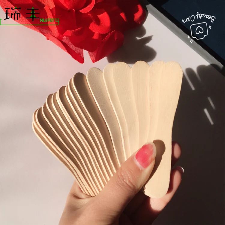 New product ideas engraved wooden spoon for ice cream