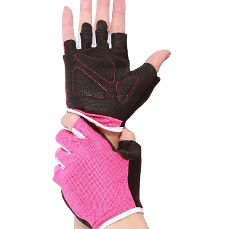 
Customized breathable half-finger Fitness handguards weight lifting fitness training for men and women non-slip sports handguard 