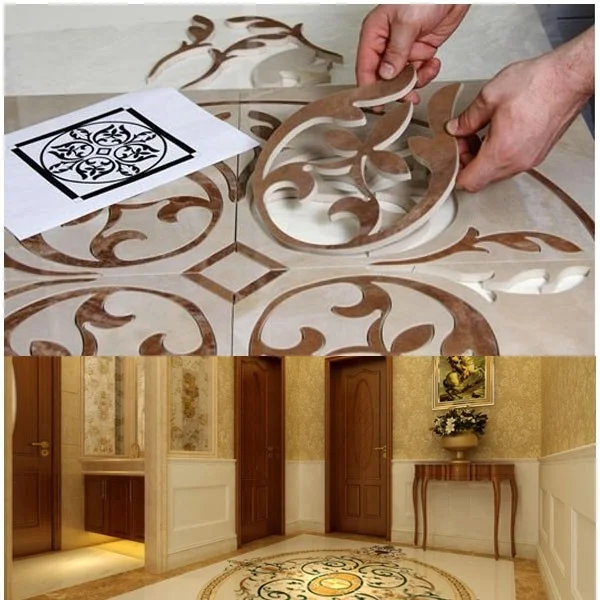 High Frame Bridge Style Water Jet Marble Slab Cutting Machine New Auto Abrasive Delivery for Granite Stone Tile