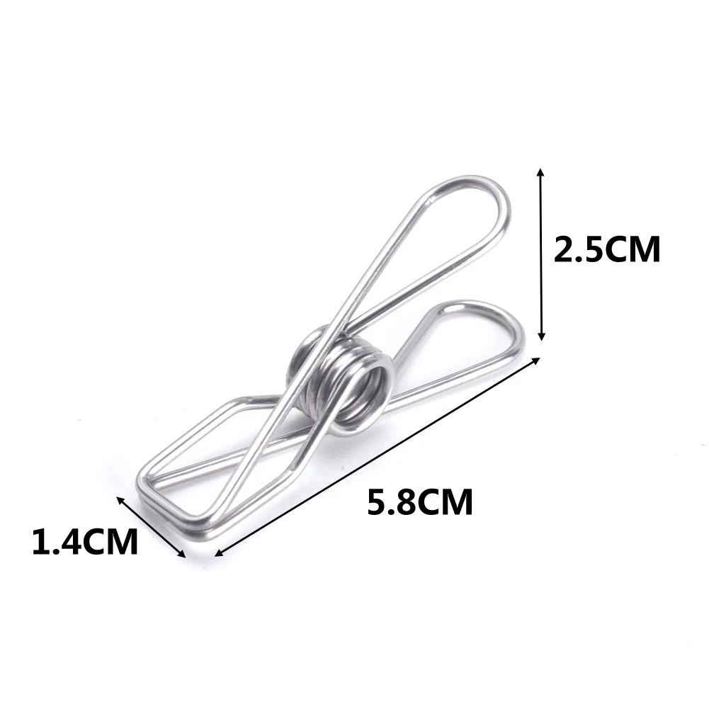 Wholesale marine 316 stainless steel matel paper clips hanging photo clips