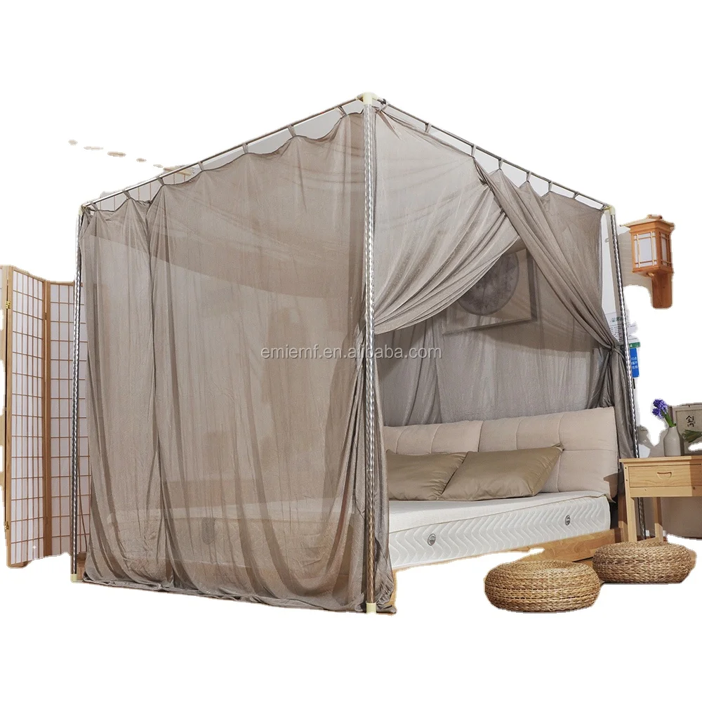EMF Shielding Bed Canopy,100% Silver Fiber Blocks Radiation/EMF/WiFi/5G & Other RF Attenuation