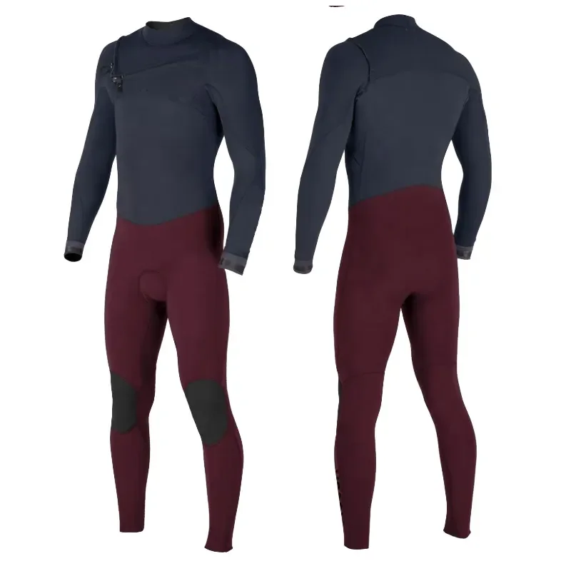 Surf Clothing Neoprene Wet Suit Neoprene Wetsuit Chest Zip Surfing Diving Suit Waterproof Sportswear 3mm 3/2mm 4/3mm 5/4mm 2.5mm