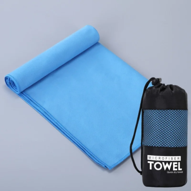Microfiber Lightweight Quick Dry Large Sports Towel Cooling Gym Towel with Hanging Loop Printed Beach Towel for Summer Travel