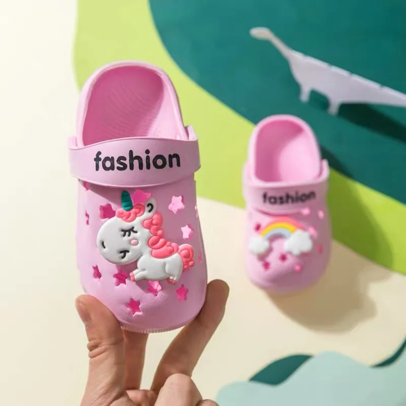 
Cartoon cute indoor and outdoor kids fashion slippers kids shoes slippers customized slippers for kids 
