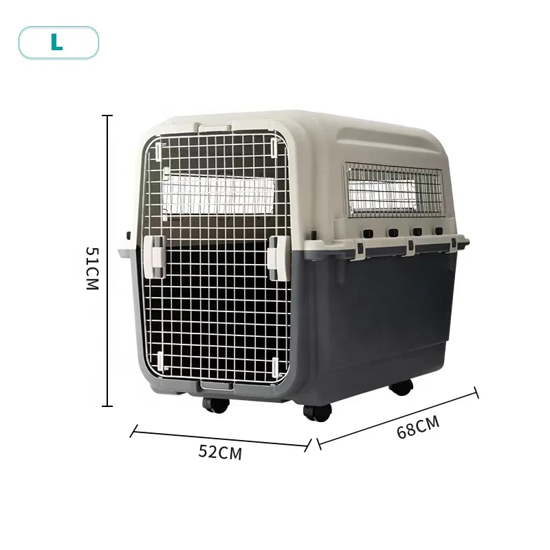 Hyra 4XL Airline approved pet carrier Dog Kennel & Cat Kennel pet travel carrier pet dog transport carrier